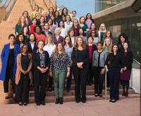Faculty pose for a photo